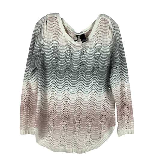 Sweater By New Directions In Ombré, Size: L