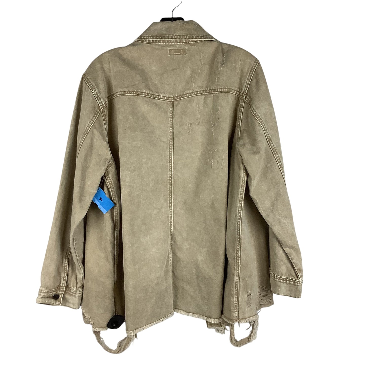 Jacket Other By Easel In Tan, Size: M