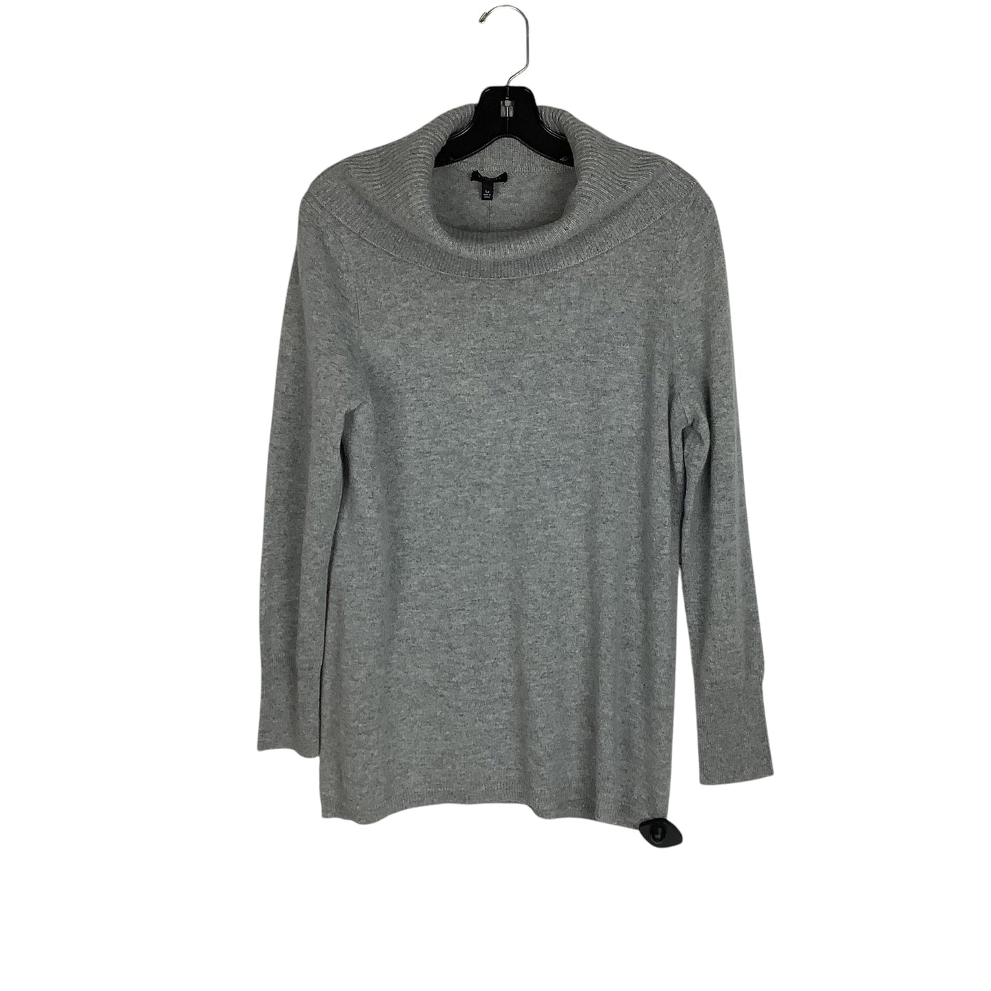 Sweater Cashmere By Talbots In Grey, Size: Lp