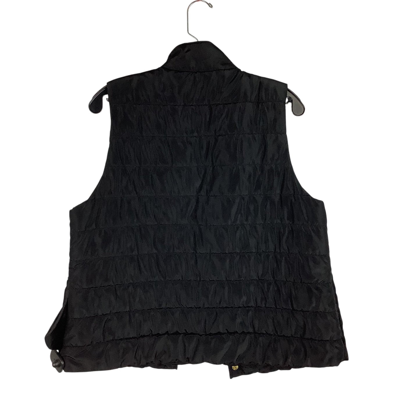 Vest Puffer & Quilted By Michael By Michael Kors In Black, Size: L