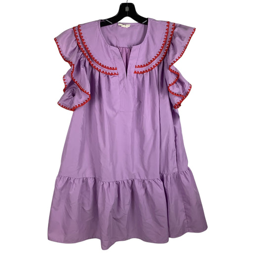 Dress Casual Short By Entro In Purple, Size: L