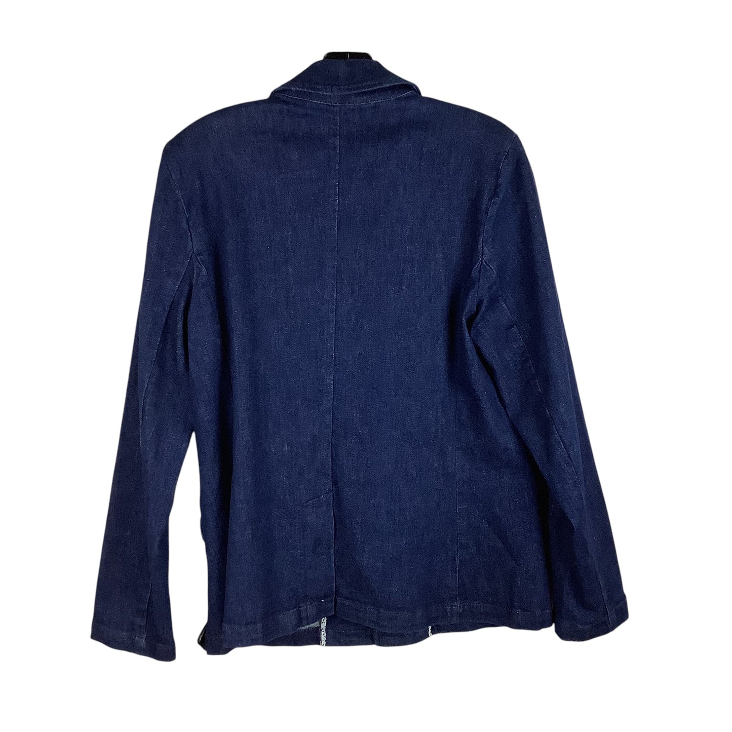 Blazer By Maeve In Blue Denim, Size: M