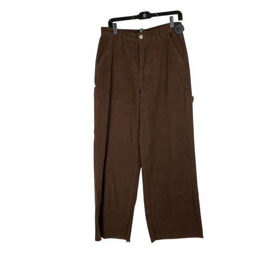 Pants Corduroy By Forever 21 In Brown, Size: L