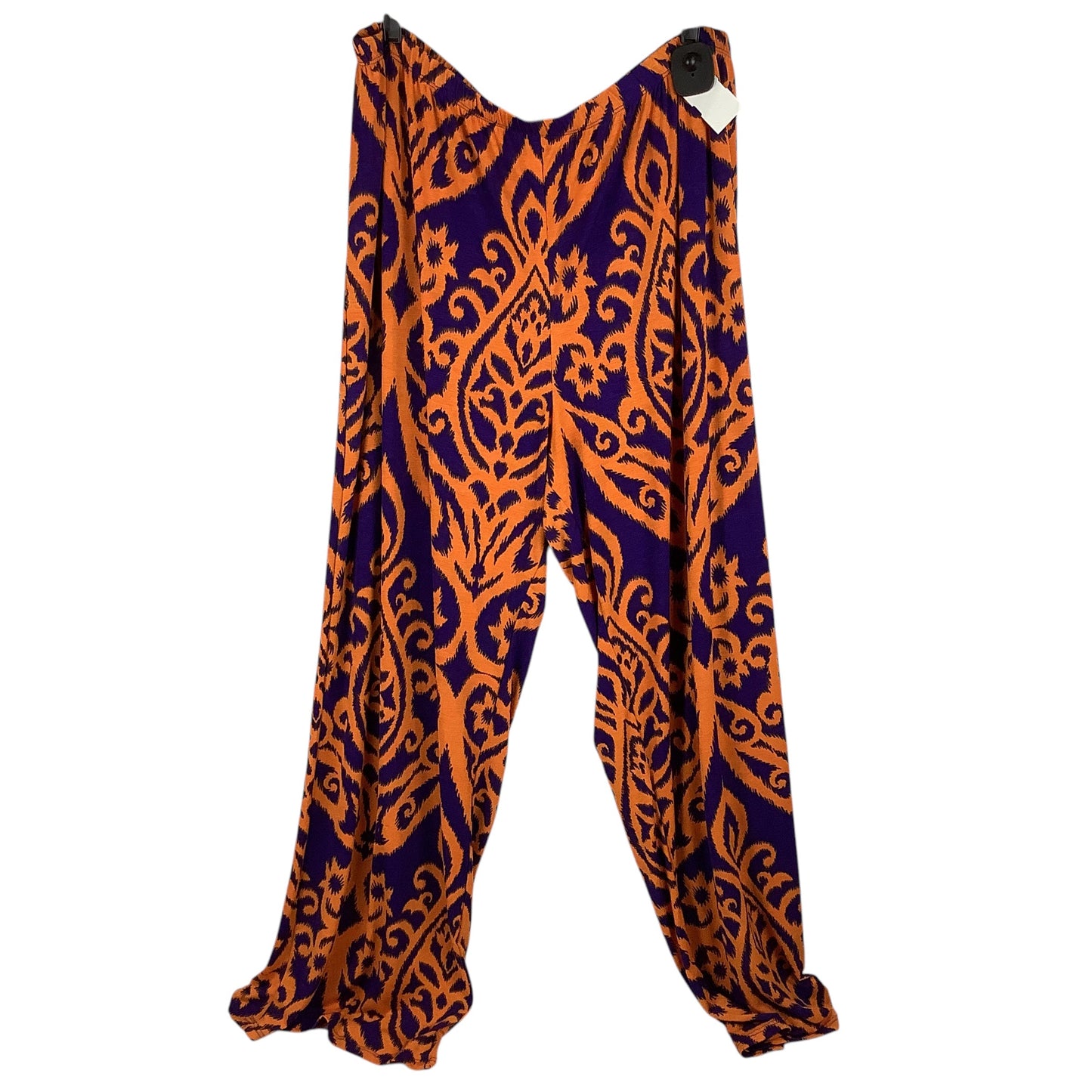 Pants Lounge By Clothes Mentor In Orange, Size: 3x