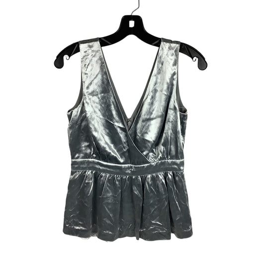 Top Sleeveless By J. Crew In Grey, Size: 0