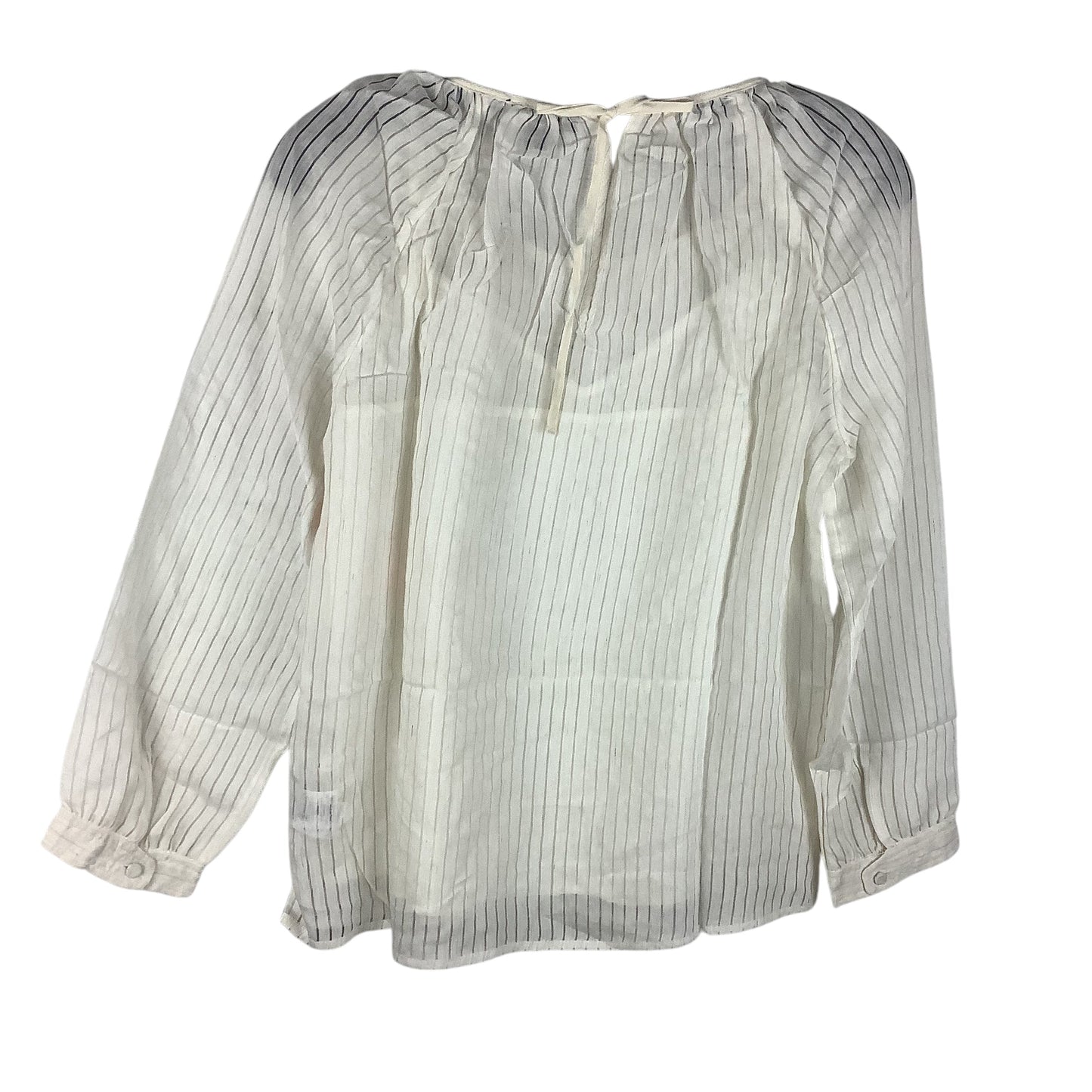 Top Long Sleeve By J. Crew In Cream, Size: S