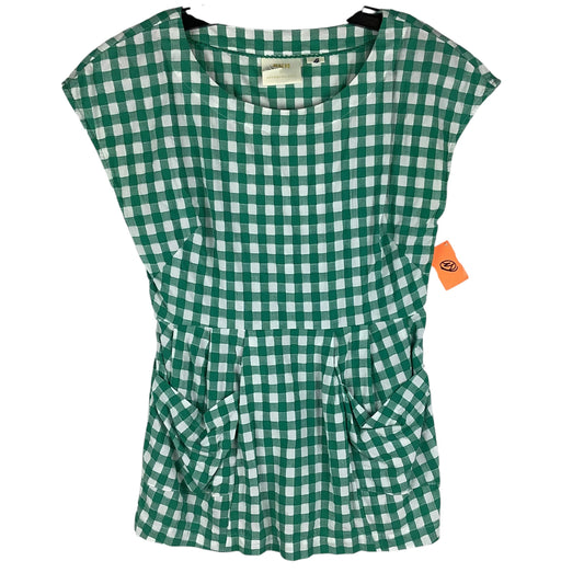 Top Short Sleeve By Maeve In Green, Size: XS