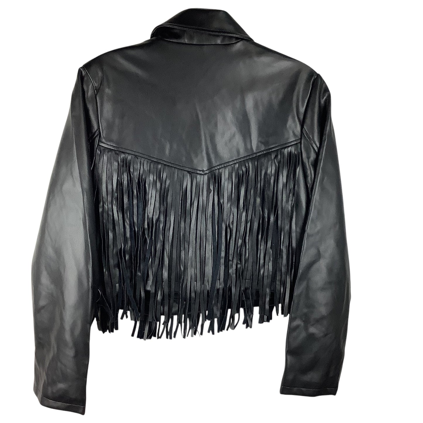 Jacket Leather By Sofia By Sofia Vergara In Black, Size: M