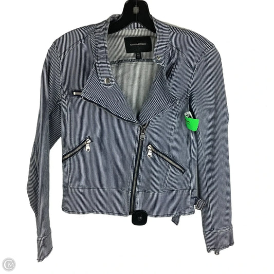 Jacket Denim By Banana Republic In Blue Denim, Size: Xxs petite