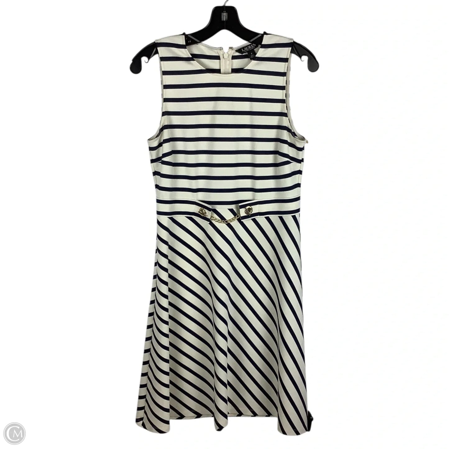 Dress Work By Ralph Lauren In Striped Pattern, Size: 2