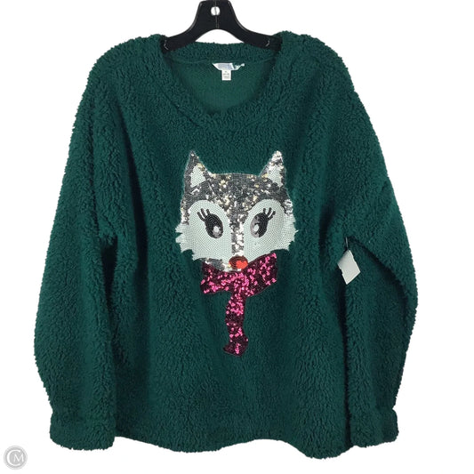 Sweater By Time And Tru In Green, Size: Xl