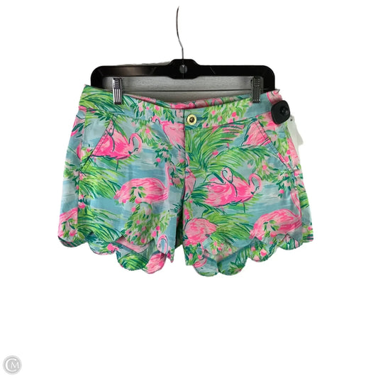 Shorts Designer By Lilly Pulitzer In Blue & Pink, Size: 2
