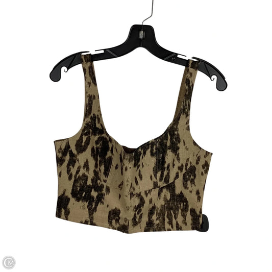 Top Sleeveless By Banana Republic In Tan, Size: 6