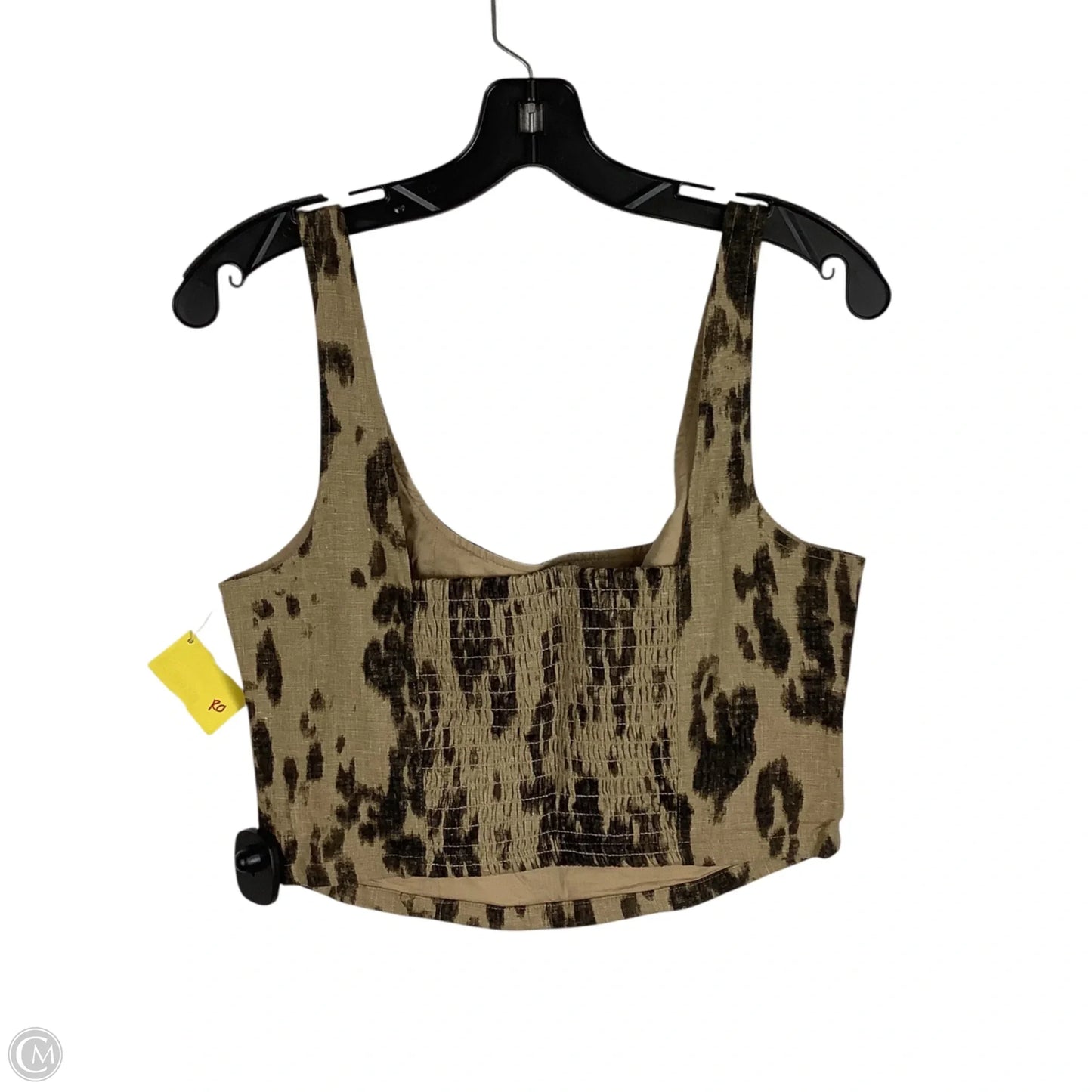 Top Sleeveless By Banana Republic In Tan, Size: 6