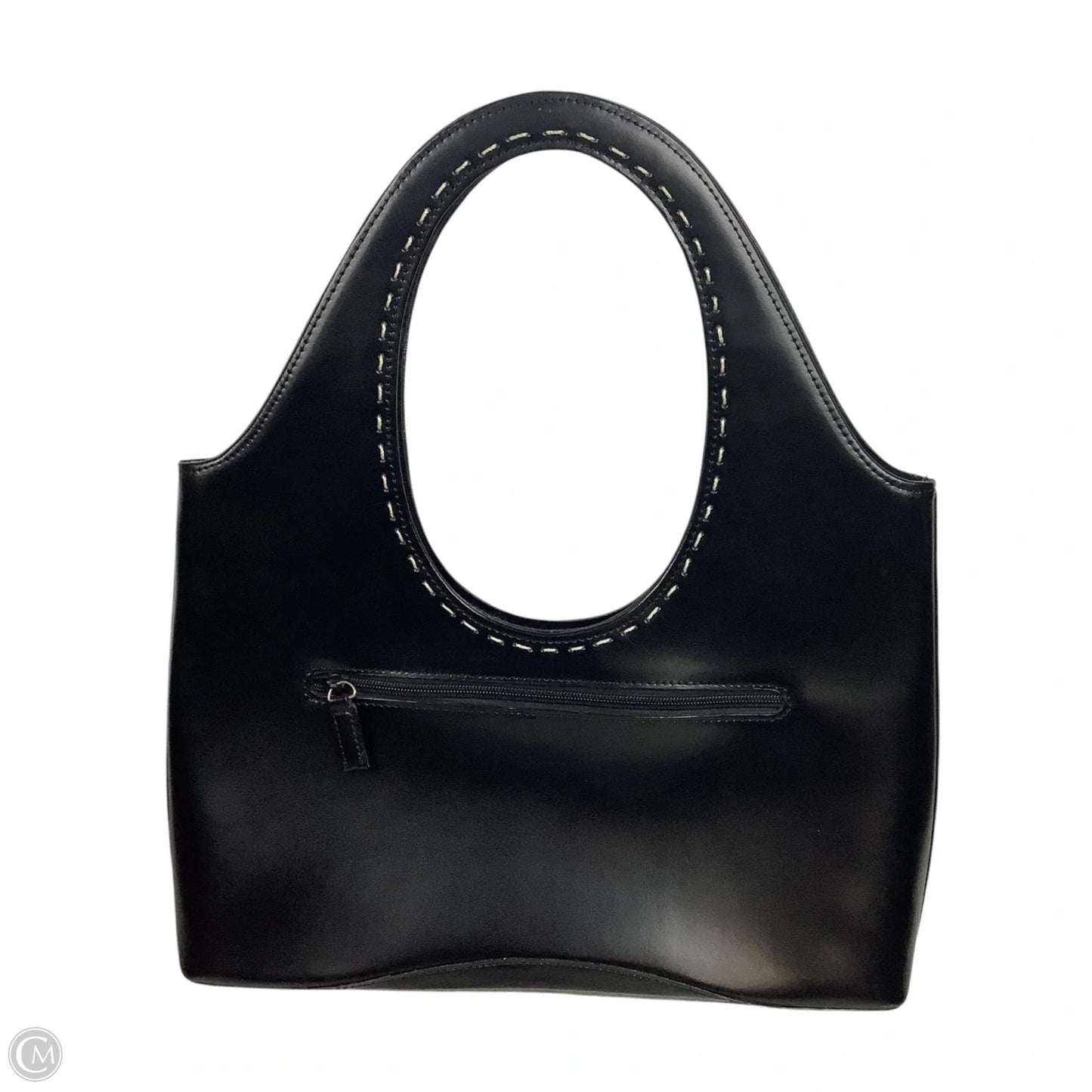 Handbag Leather By Clothes Mentor, Size: Medium