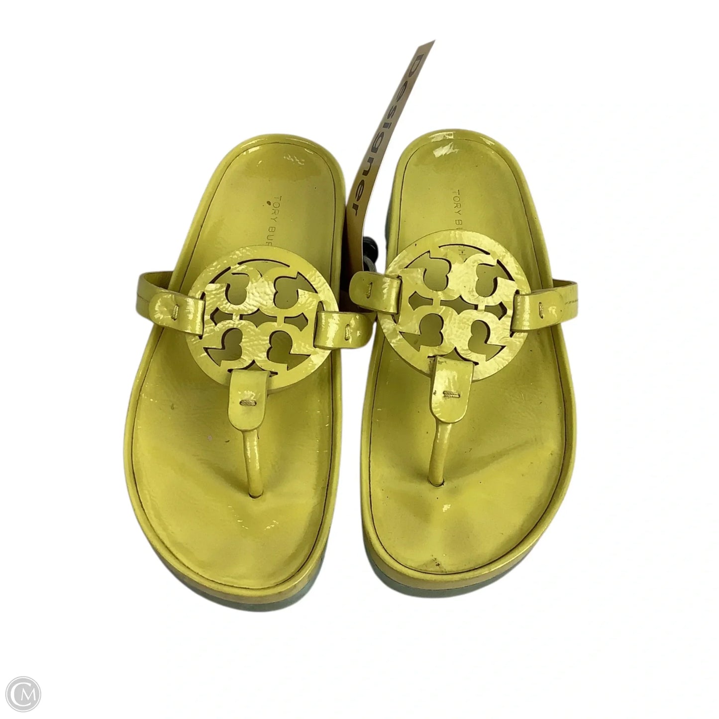 Sandals Designer By Tory Burch In Green, Size: 6