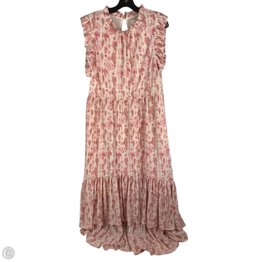 Dress Party Long By Karlie In Pink, Size: L