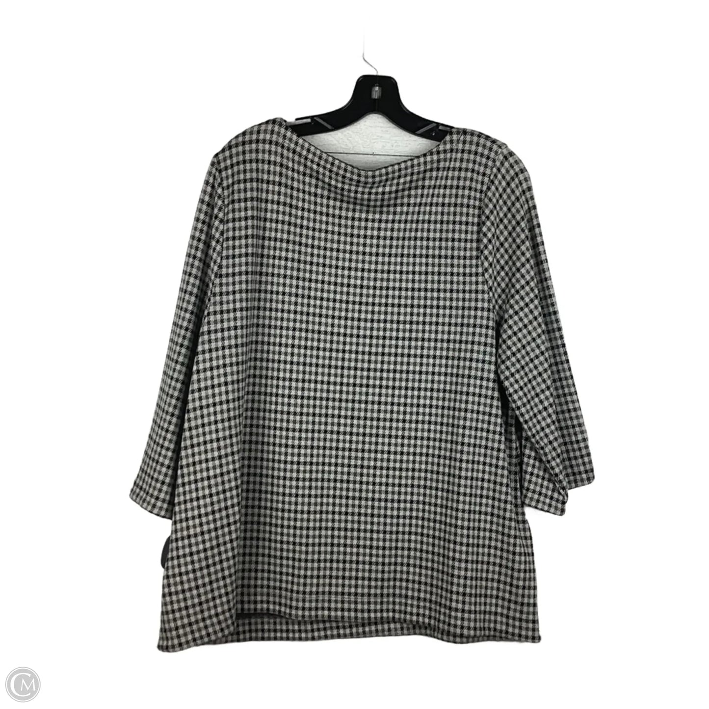 Top Long Sleeve By J. Jill In Grey, Size: Xl