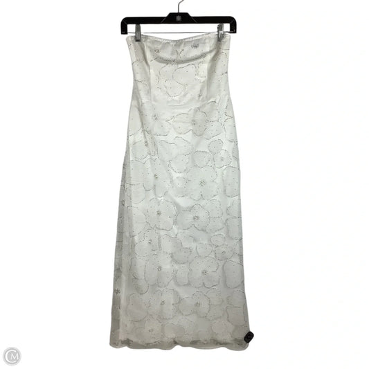 Dress Party Long By Lulus In White, Size: S