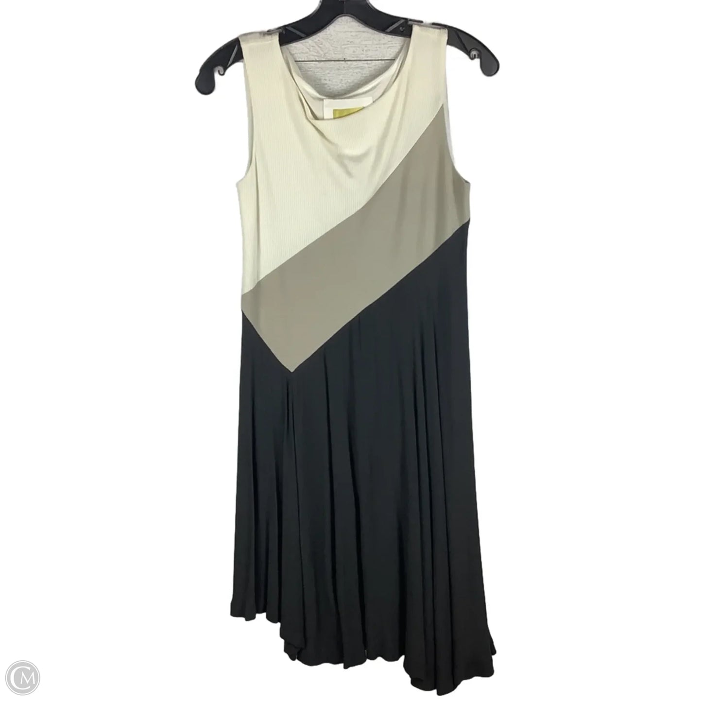 Dress Casual Short By Maeve In Grey & White, Size: Xs