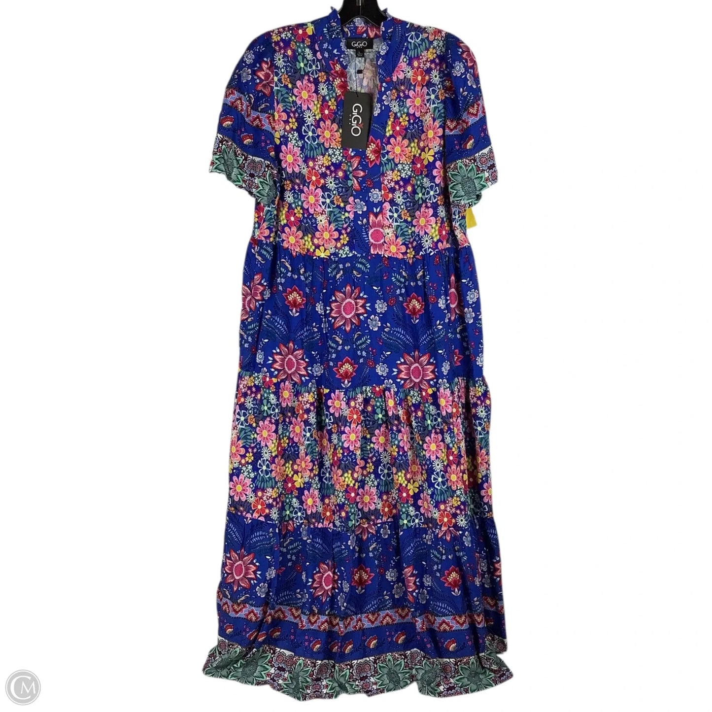 Dress Party Long By Gigio In Blue, Size: L