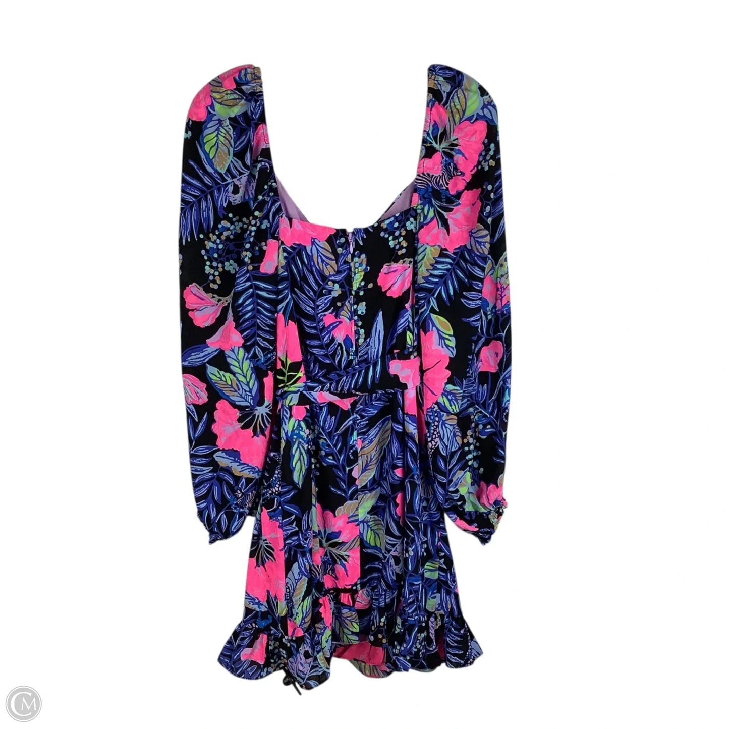 Dress Designer By Lilly Pulitzer In Pink & Purple, Size: 8