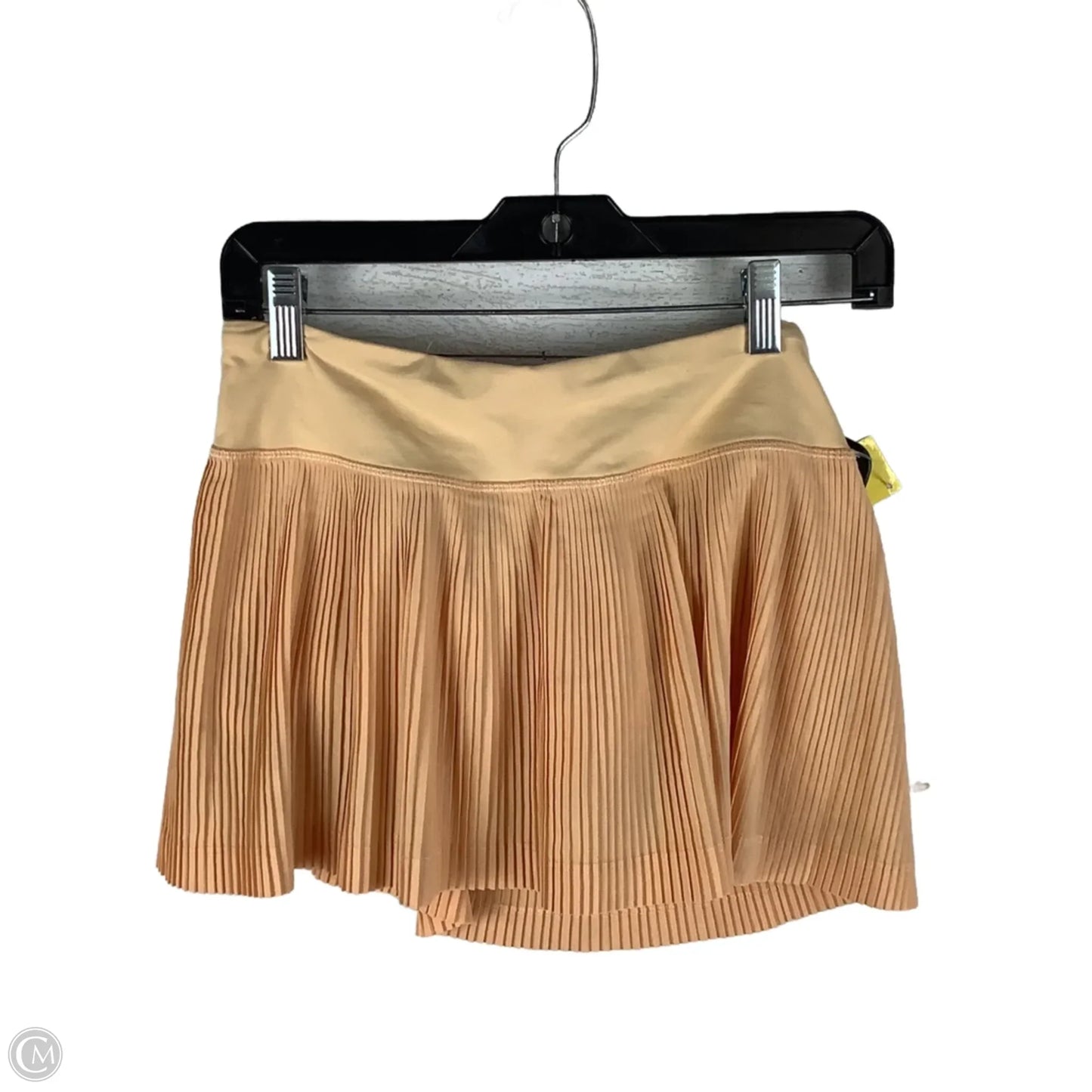 Athletic Skort By Lululemon In Orange, Size: 4