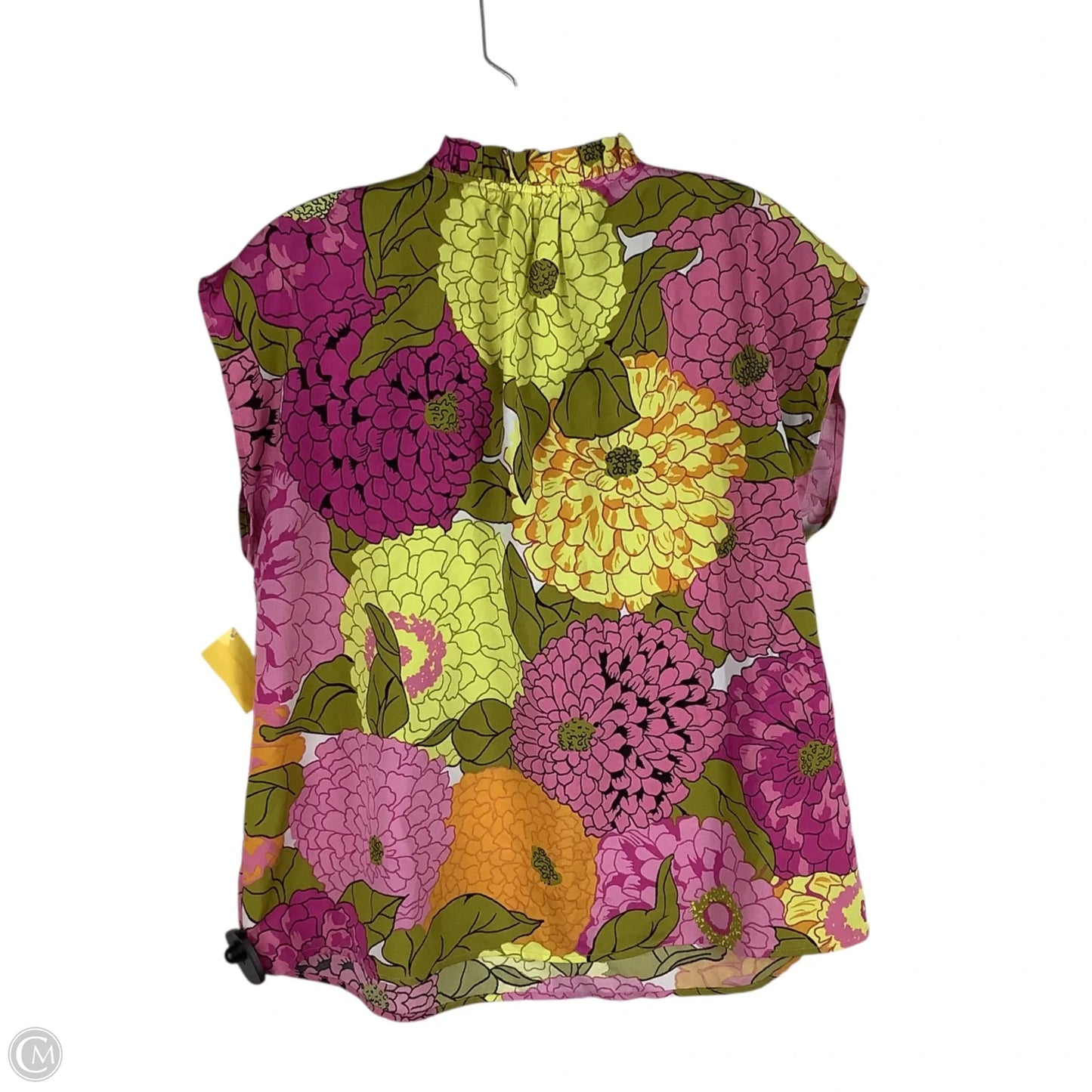 Top Short Sleeve By Thml In Multi-colored, Size: M