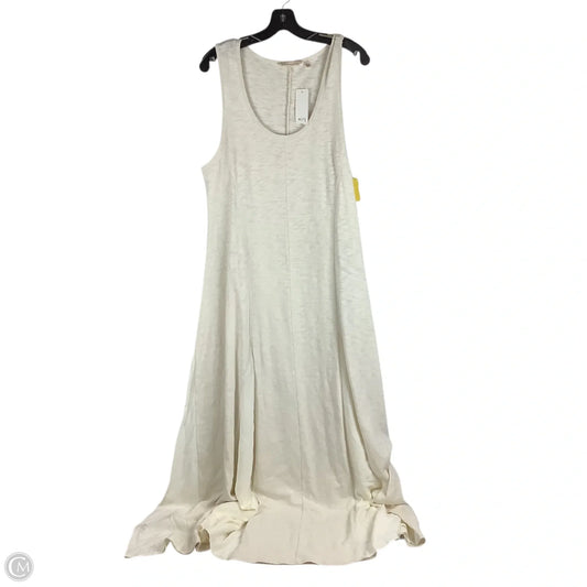 Dress Casual Maxi By Soft Surroundings In Cream, Size: L