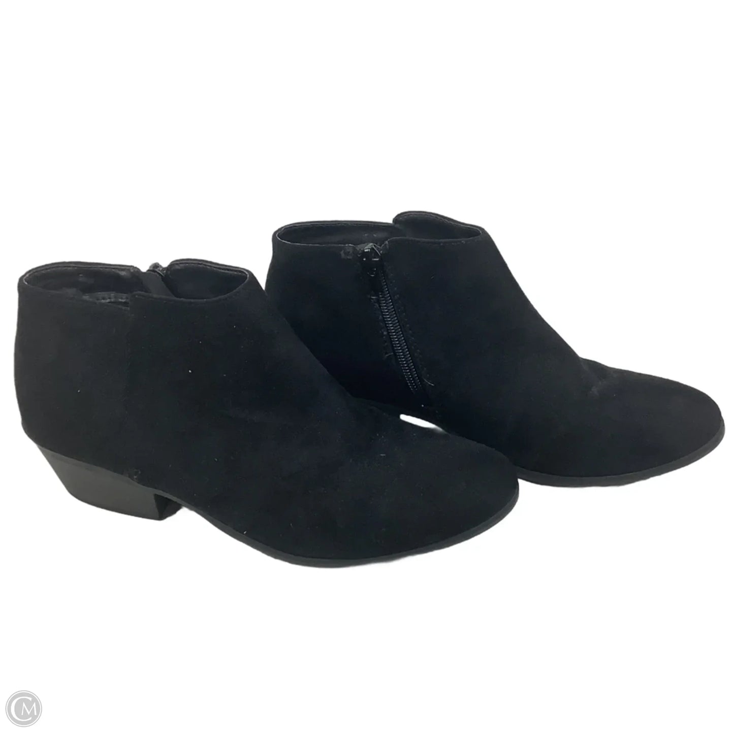 Boots Ankle Heels By Unisa In Black, Size: 8