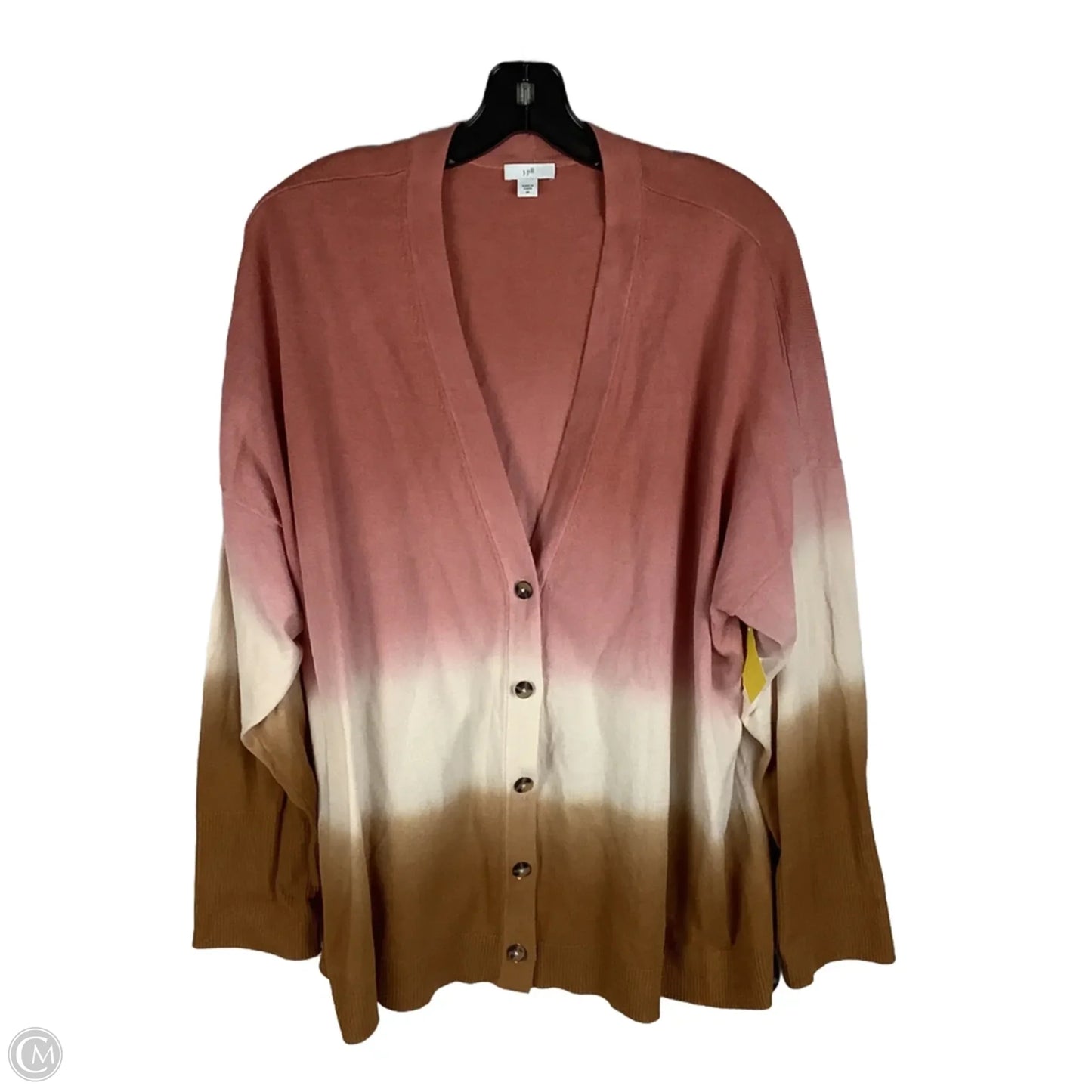 Cardigan By J. Jill In Pink, Size: 2x