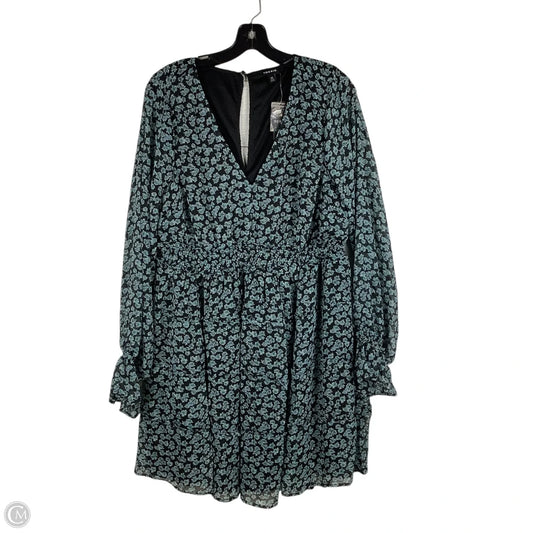 Dress Party Short By Torrid In Blue, Size: M/L (10)