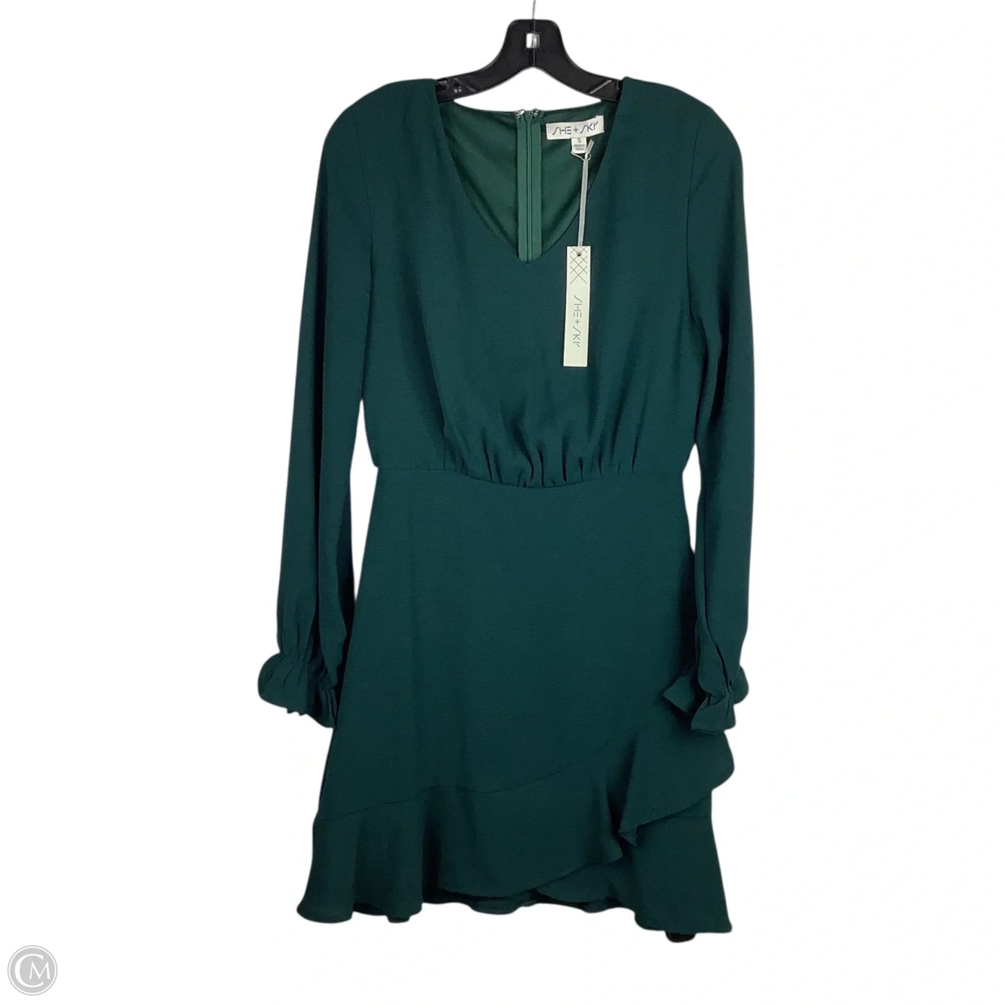 Dress Party Short By She + Sky In Green, Size: S