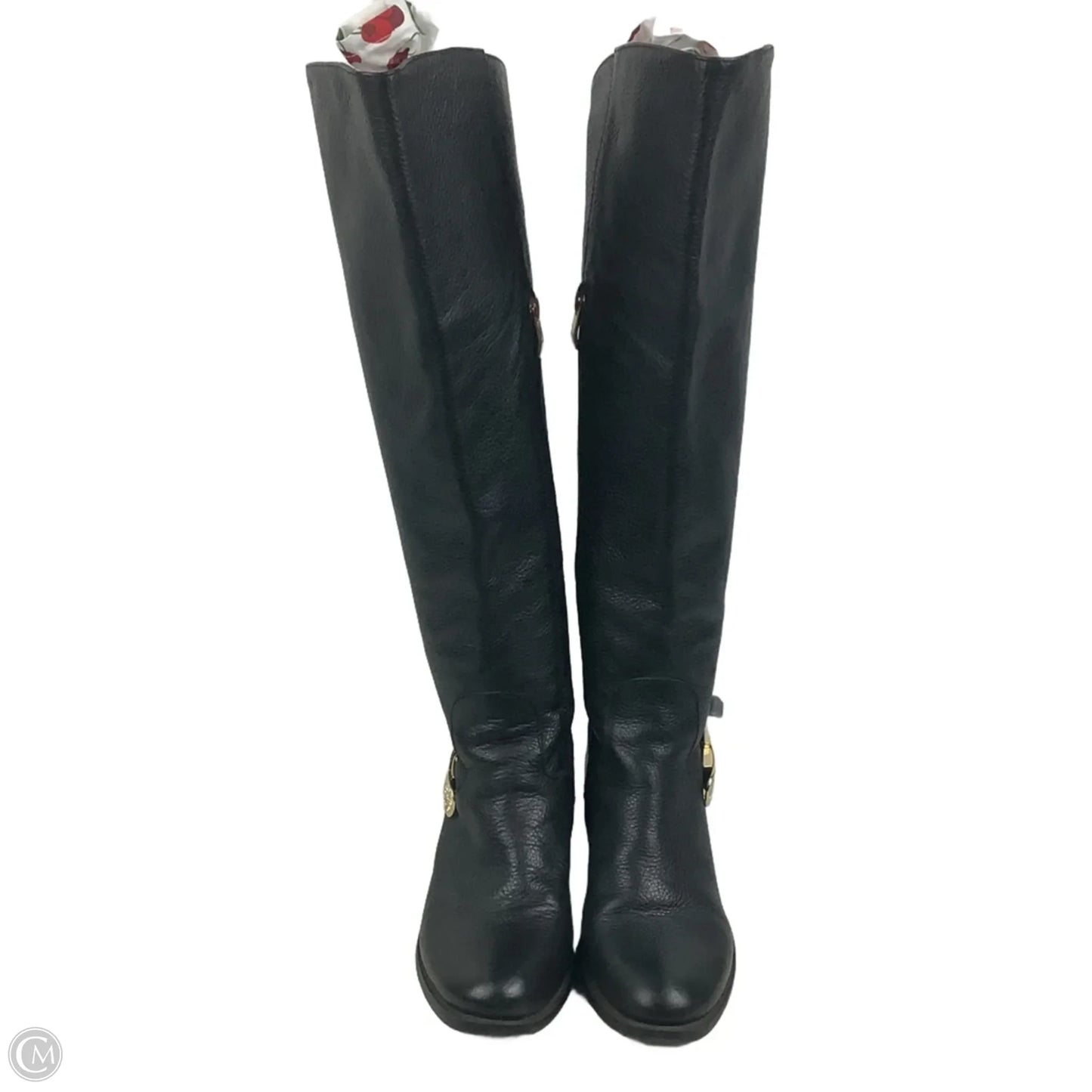 Boots Mid-calf Flats By Vince Camuto In Black, Size: 7