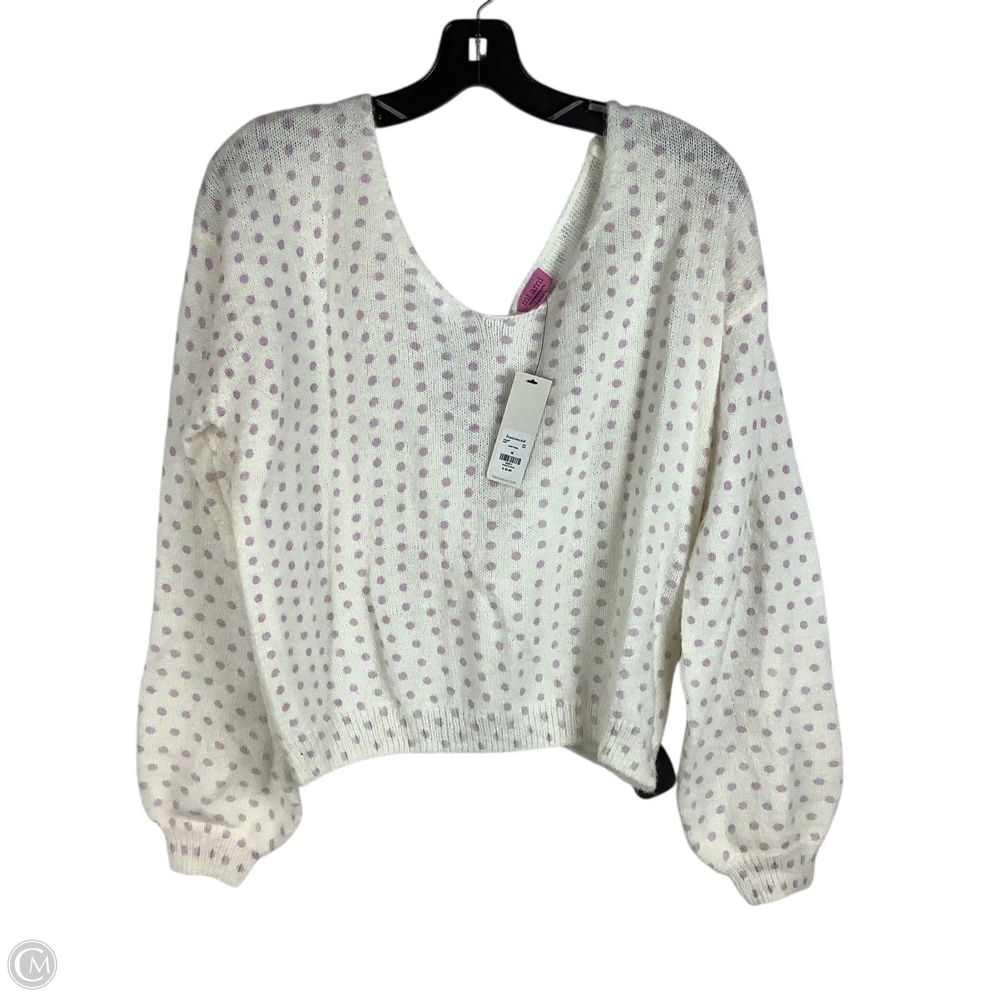 Sweater By Mi Ami In Polkadot Pattern, Size: M