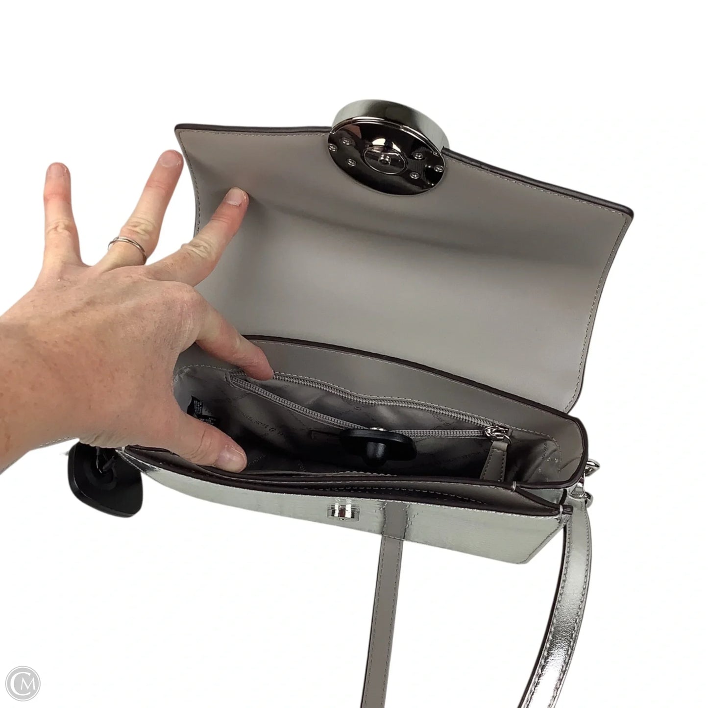 Crossbody Designer By Michael Kors, Size: Medium