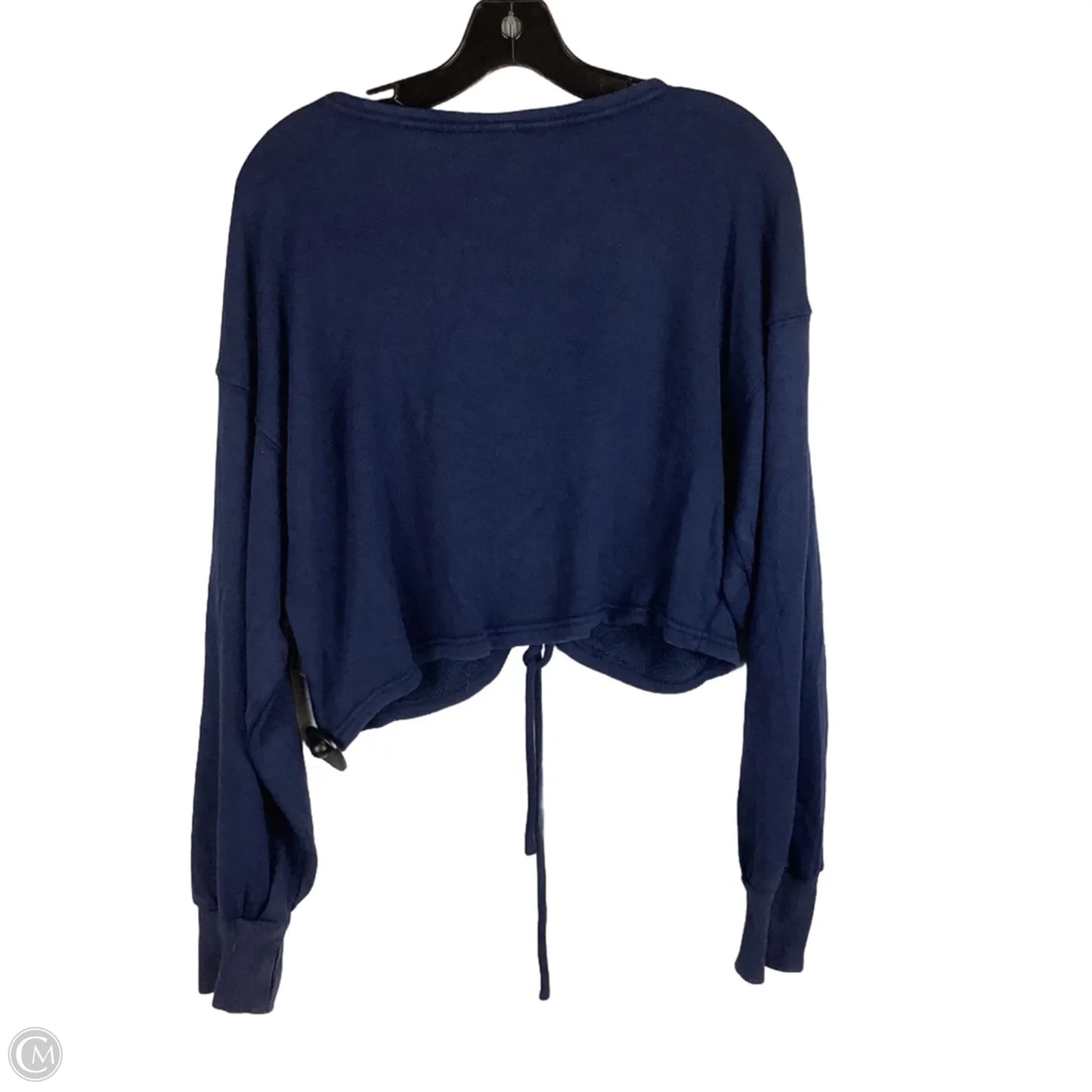 Top Long Sleeve By Aerie In Navy, Size: M