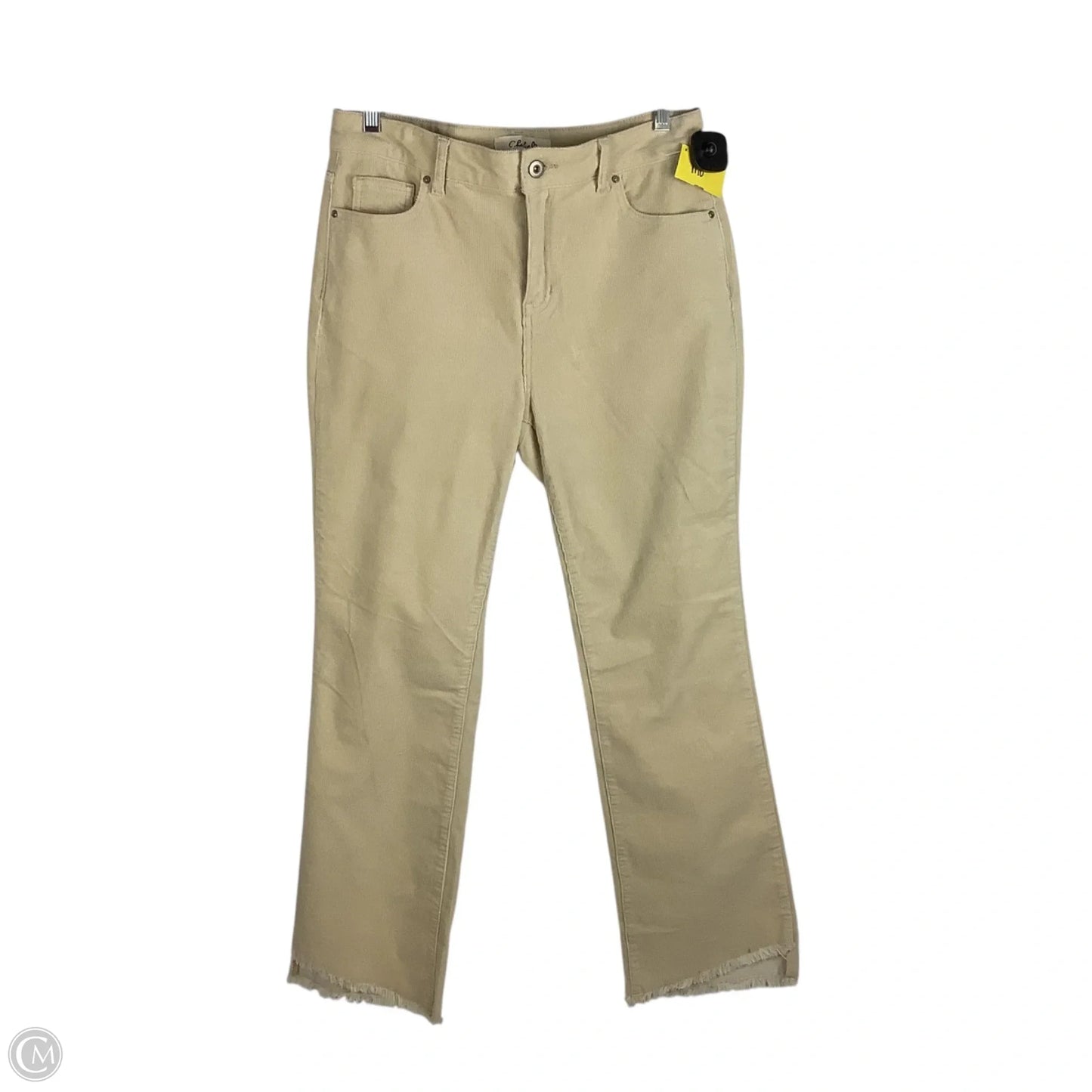 Pants Corduroy By Charlie B In Cream, Size: 10