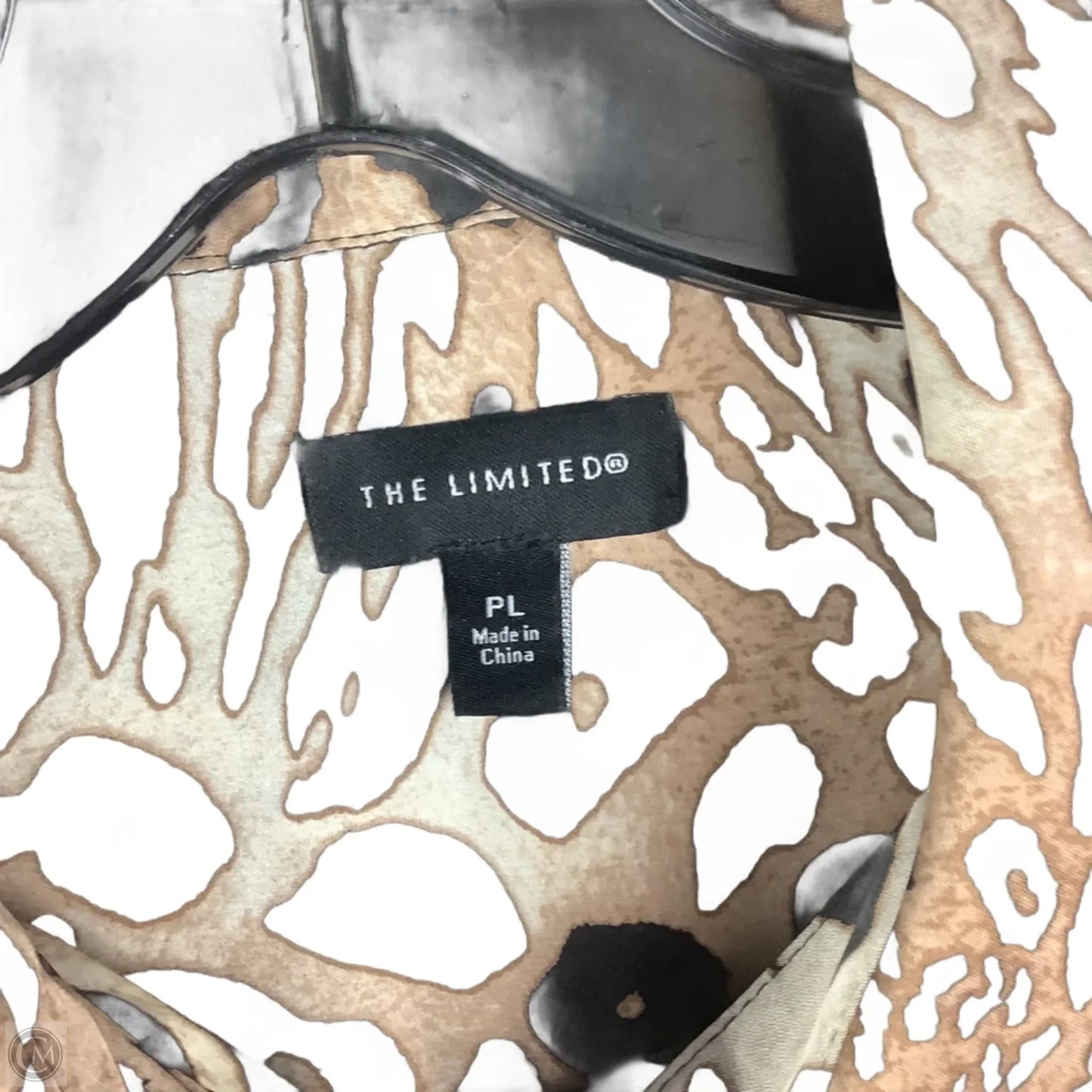 Top Long Sleeve By Limited In Animal Print, Size: Petite L