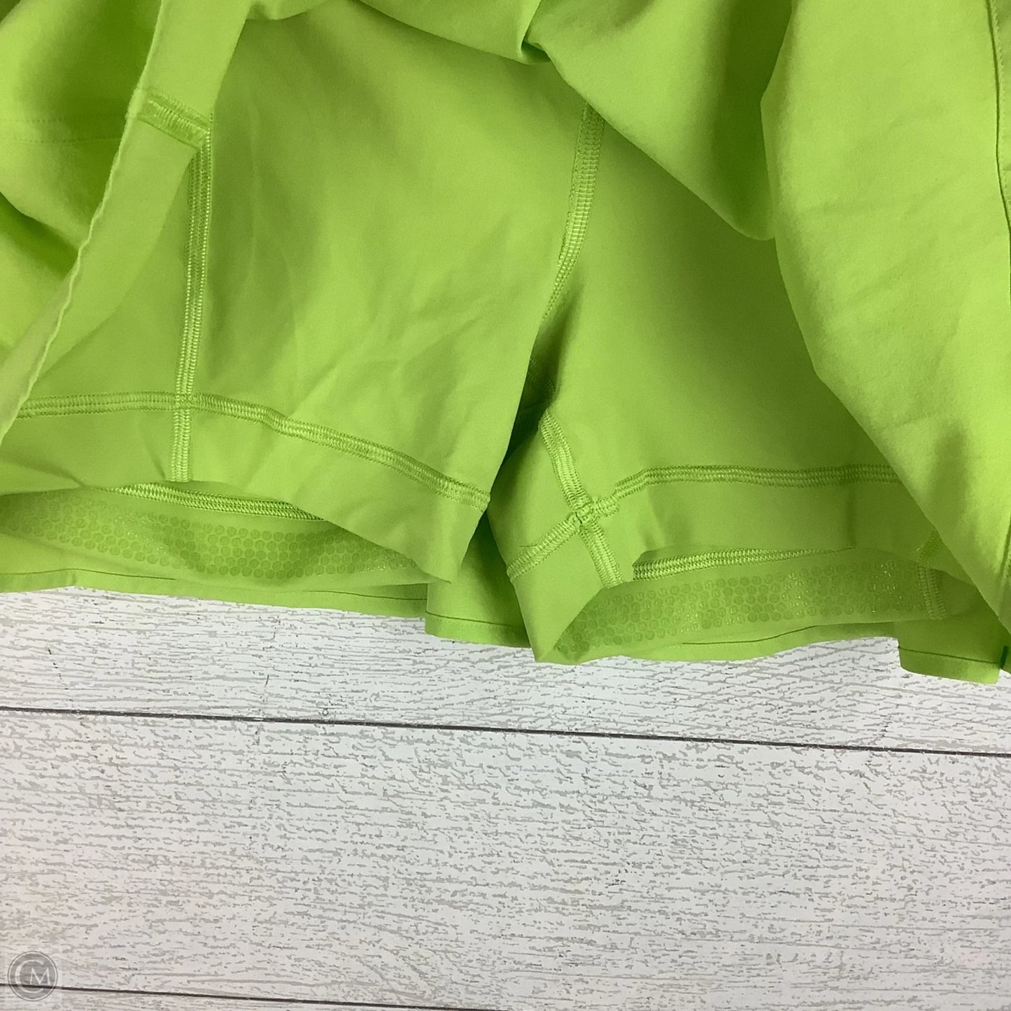 Athletic Skort By Lululemon In Green, Size: 4