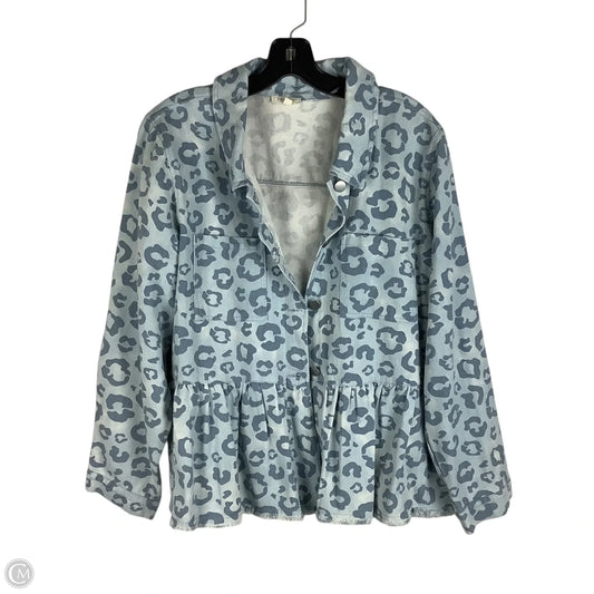 Jacket By Jodifl In Blue, Size: L