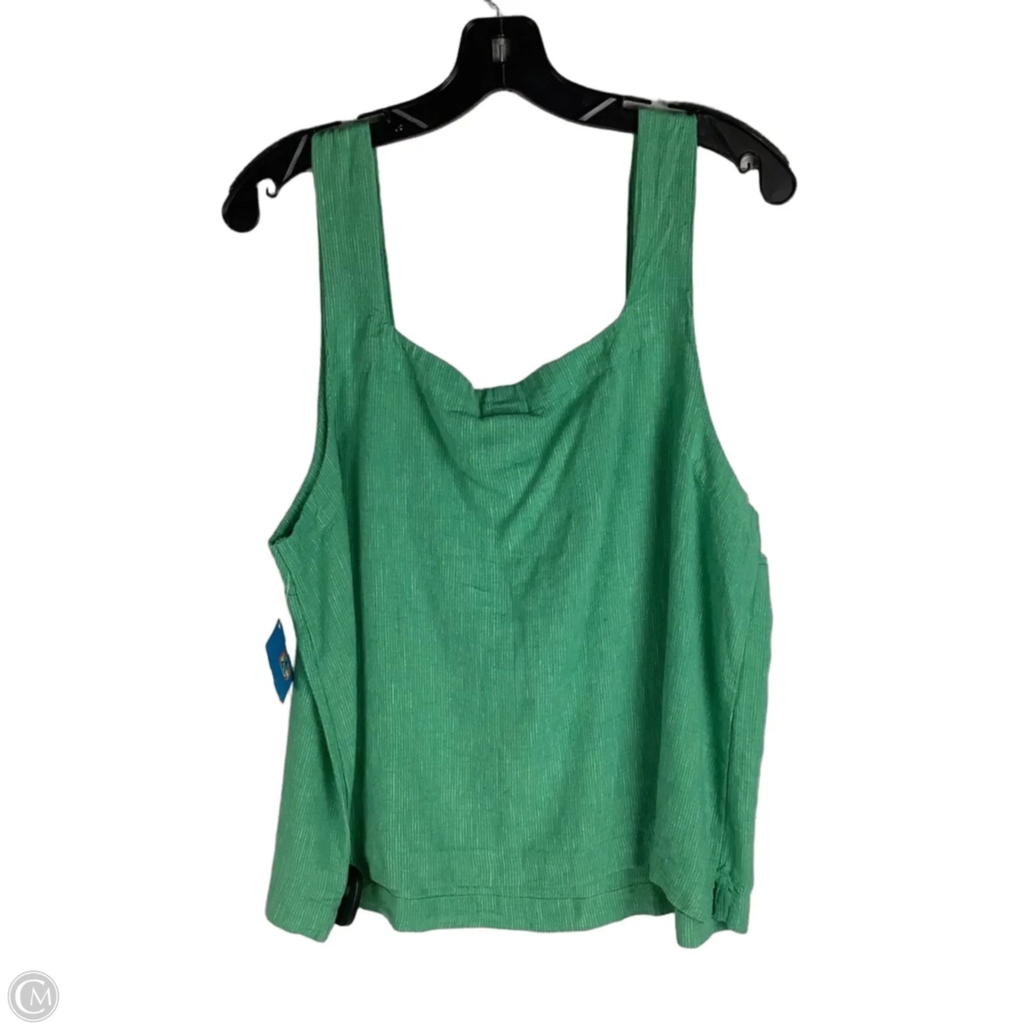 Top Sleeveless By A New Day In Green, Size: Xl
