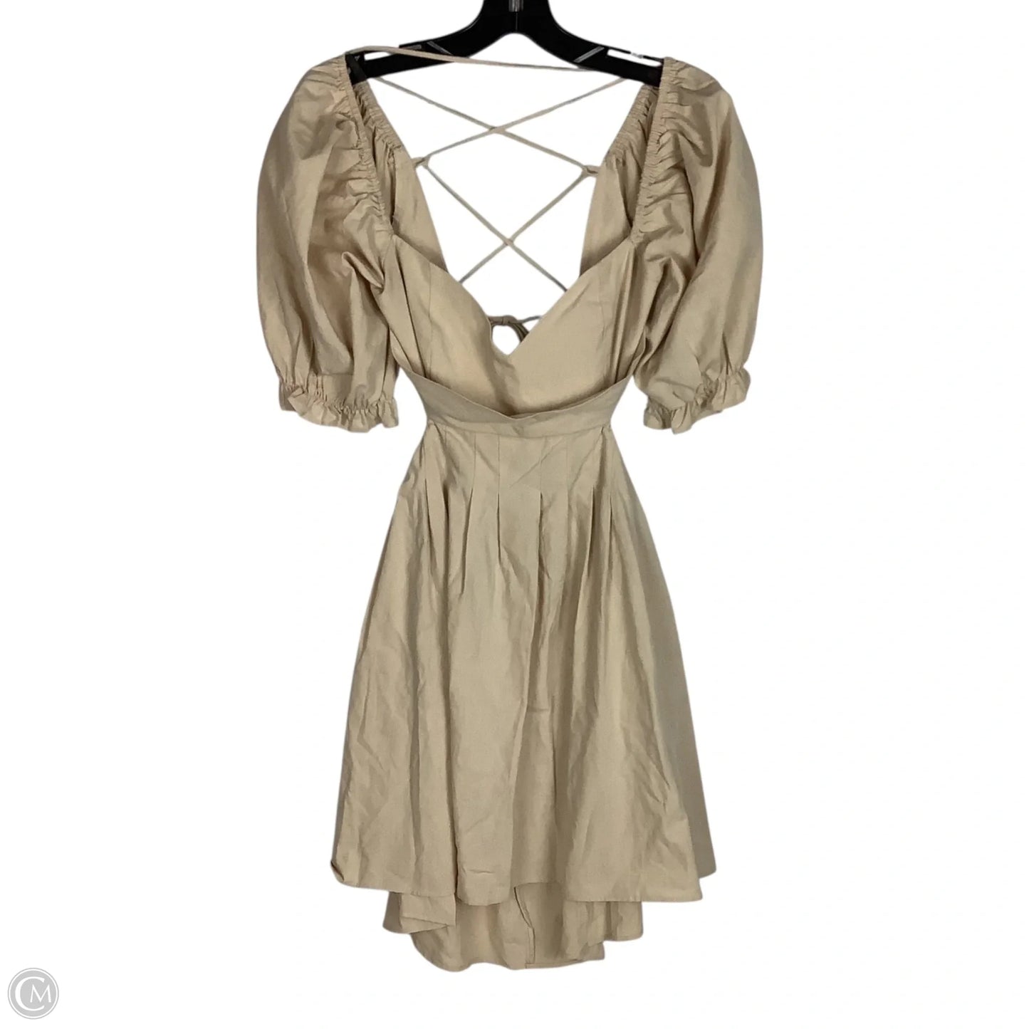 Dress Party Short By Mable In Cream, Size: M