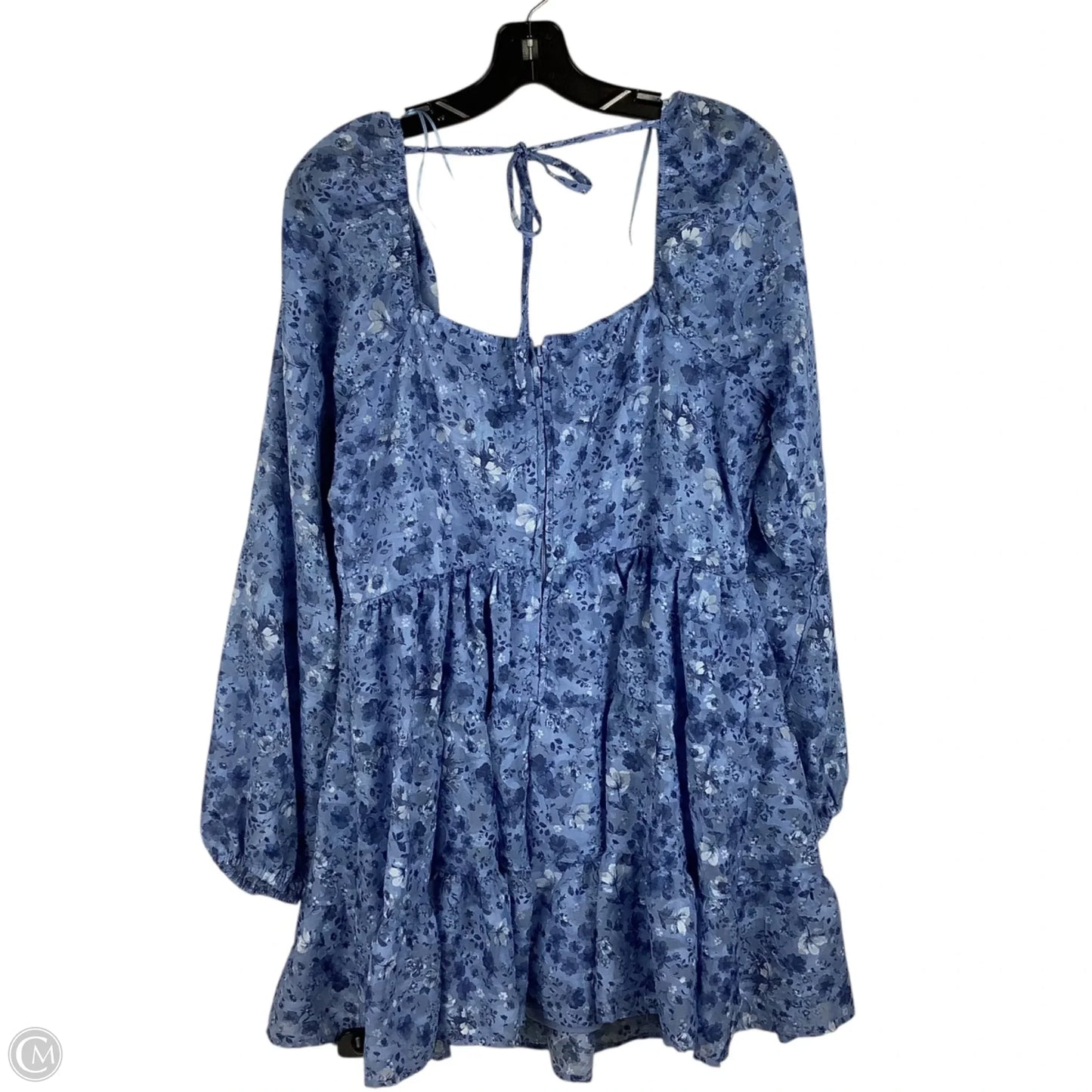 Dress Party Short By Francesca's In Blue, Size: Xl