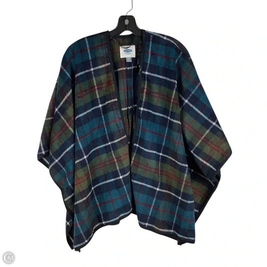 Shawl By Old Navy In Plaid Pattern, Size: Xs/S