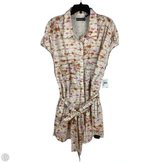 Romper By Blanknyc In Orange & Pink, Size: 2x