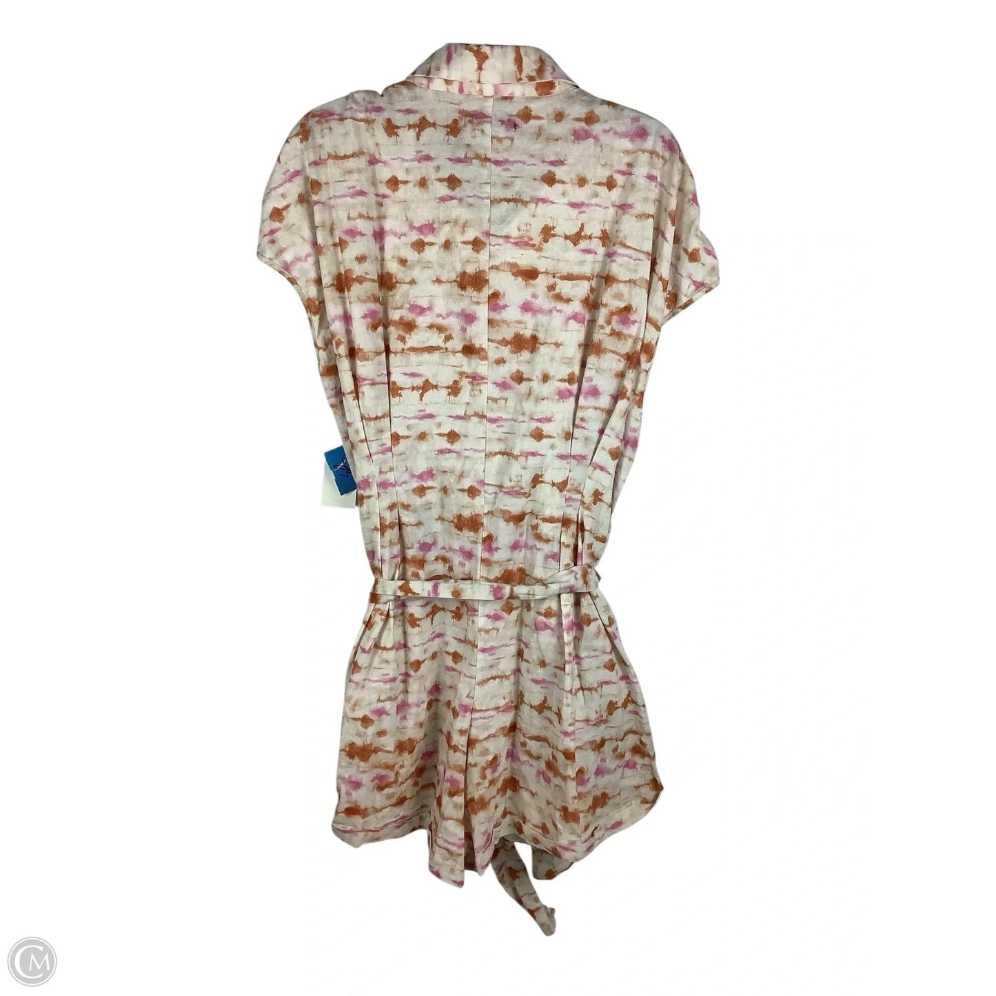 Romper By Blanknyc In Orange & Pink, Size: 2x