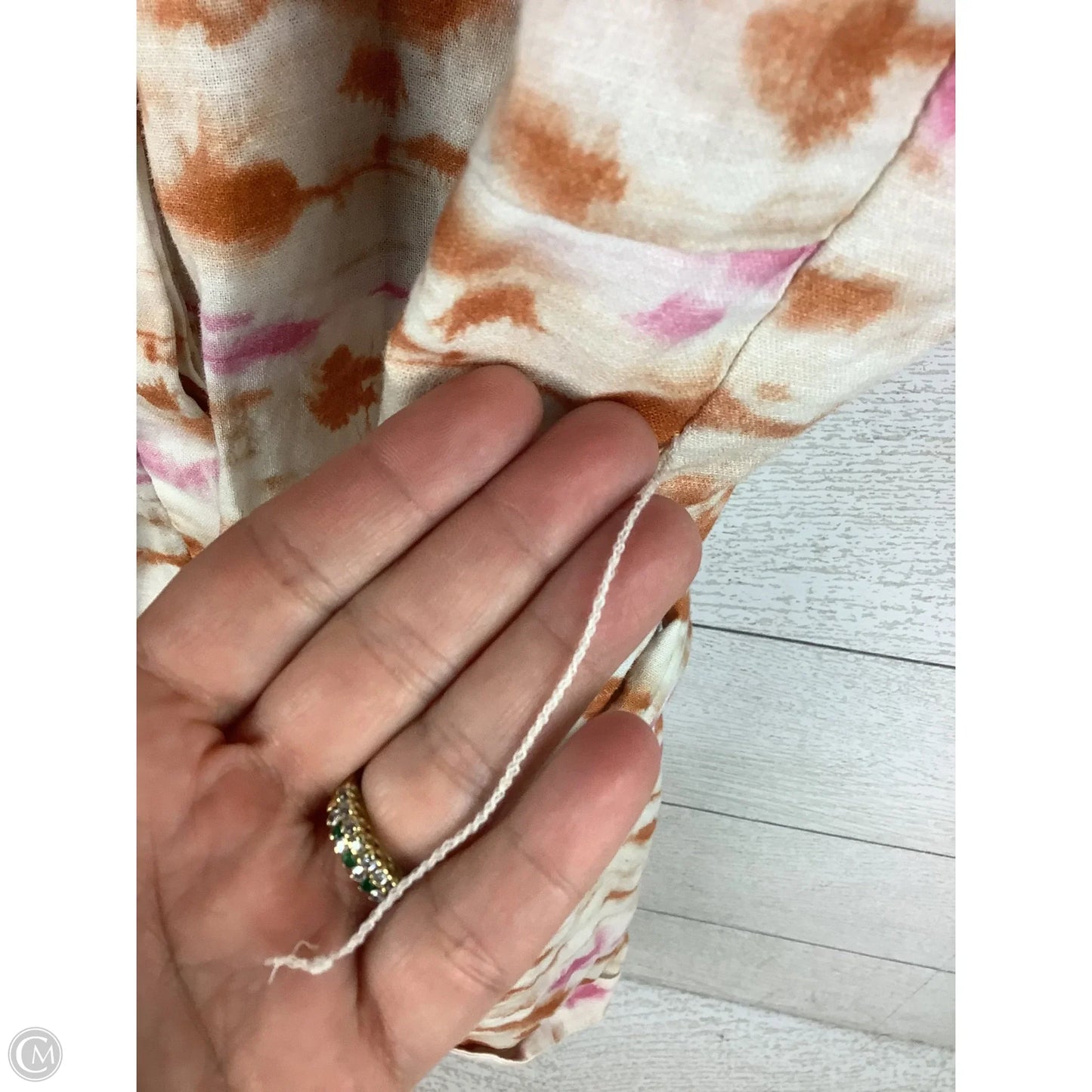 Romper By Blanknyc In Orange & Pink, Size: 2x