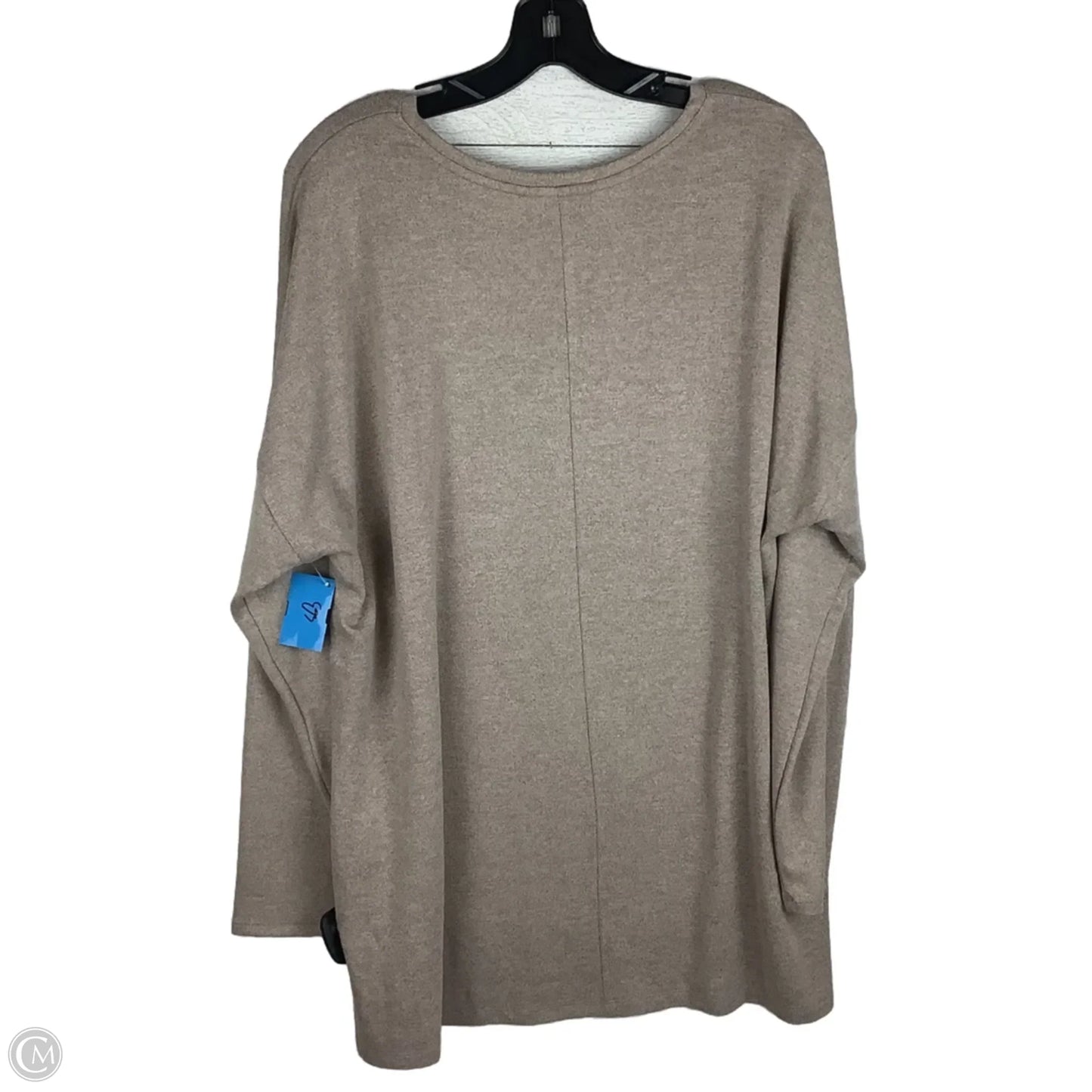 Top Long Sleeve By Banana Republic In Brown, Size: Small