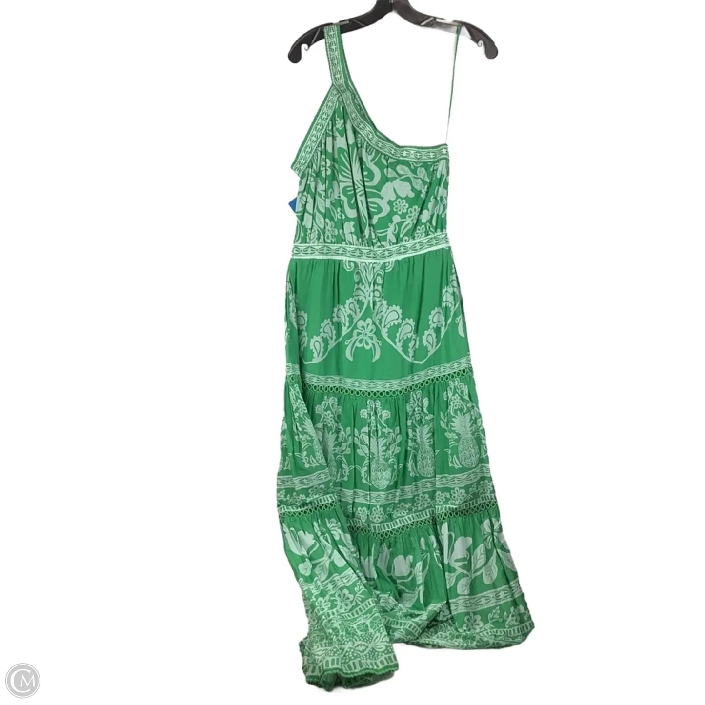 Dress Party Long By Farm Rio In Green, Size: S
